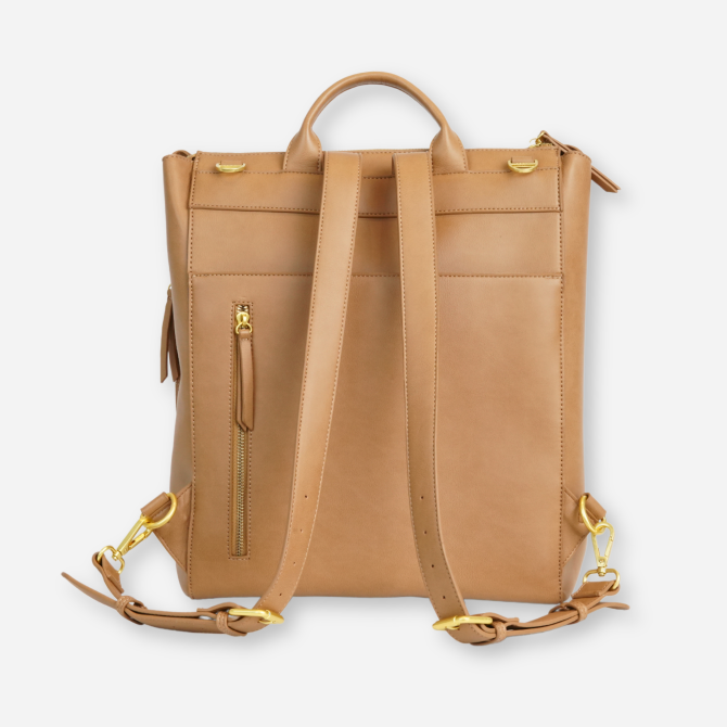 The Square Diaper Bag  -  Tan - Image 3